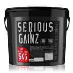 Serious GAINZ Mass Gainer 5kg - Whey Weight Gain Protein Powder Red Velvet Cake