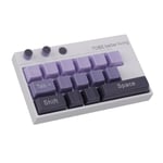 New Purple Mechanical Keyboard Ornament Luminous Display With Number Sticker