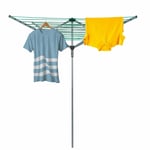 Rotary Airer 4 Arm Washing Clothes Line 50m Outdoor Garden Lawn Dryer