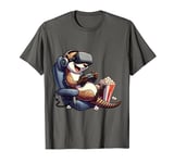 Gamer Mongoose Headset Gaming Animal Video Game Player T-Shirt
