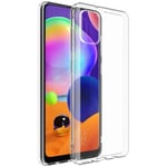 Samsung Galaxy A31 - IMAK 5 series gummi cover - Transparent