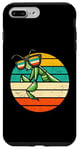 Coque pour iPhone 7 Plus/8 Plus Funny Praying Mantis Insecte Art Bug Lover Entomologist