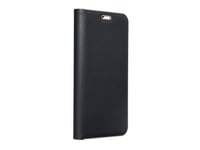 Forcell Luna Book Gold For Samsung S21 Ultra Black