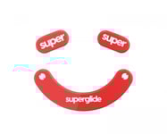 Superglide Version 2 Glas Skates Razer Viper V2 Pro - Röd