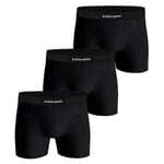 Björn Borg Kalsonger 3P Organic Cotton Stretch Boxers Svart ekologisk bomull Large Herr