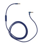 REYTID Blue Audio Cable w/ RemoteTalk for Solo3 Beats by Dr Dre Headphones