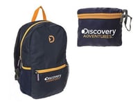 Discovery Channel Adventures 15 Litre Folding Day Pack Packable Backpack Bag