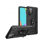 samsung galaxy a52 4g 5g rugged case with metal ring holder