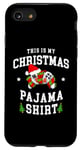 Coque pour iPhone SE (2020) / 7 / 8 XMAS C'est mon pyjama de Noël Costume d'amant de jeux vidéo