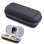 Travel Shaver Storage Bag Shockproof Shaver Carrying Case for Philips OneBlade