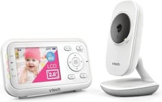 VTech VM3250 Video Monitor with Battery Support 19-hr Video Streaming, 2.8"LCD S