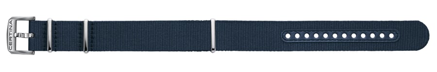 Certina Klockarmband C0324291804100A / C604022164 Nylon/perlon Blå 21mm