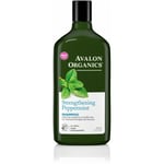 Avalon Organics Peppermint Revitalizing Shampoo  325ml Bottle
