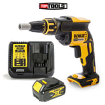 Dewalt DCF620 18V Brushless Drywall Screwdriver With 1 x 4.0Ah Battery & Charger