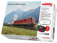 Märklin Swiss Freight Train with a Class Re 620 Digital Starter Set, Modelljärnväg och -tåg, Monteringssats, HO (1:87), Swiss Freight Train with a Class Re 620 Digital Starter Set, Alla, Metall