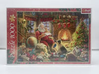 Trefl 10432 Resting by the Fireplace Puzzle - 1000 Pieces - New