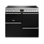 Stoves 444411497 Precision Deluxe 100cm Electric Induction Range Cooker - Stainless Steel