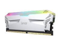 Lexar ARES RGB - DDR4 - set - 16 GB: 2 x 8 GB - DIMM 288-PIN - 4000 MHz / PC4-32000 - CL18 - 1,4 V - icke-buffrad - icke-ECC - vit