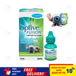 Optive fusion Lubricant Eye Drops 10ml helps maintains hydration on eyes