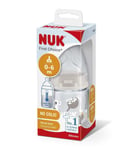 NUK First Choice Baby Bottle 0-6 Months Temperature Control 150ml