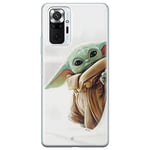ERT GROUP Coque de téléphone portable pour Xiaomi REDMI NOTE 10 PRO Original et sous licence officielle Star Wars motif Baby Yoda 016 parfaitement adapté à la forme du téléphone portable, coque en TPU