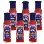 MAHI Chipotle Pepper Chilli Sauce Pack of 6 - Sweet & Smoky Chilli Ketchup Mild Spicy Heat, Perfect for BBQs & Every Day, Gluten Free (GF) Vegan Sauce, (6 x 280g Bottles)