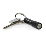 Nedis LED ficklampa | Batteridriven | 1.5 V DC | 3 W | 1x AAA/LR03 | Angivet ljusflöde: 100 lm | Belysningsräckvidd: 35 m | Strålvinkel: 10 °