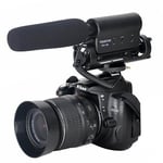 FOTGA DV stéréo Microphone Mic pour caméra 3.5mm Appareil Photo Reflex numérique Nikon D300S/D4/D35/D5100/D800/D3200/D7000 Canon 5D 5D3 7D 550D 60D 600D 5D 650D