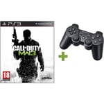 PACK DUAL SHOCK PS3 NOIRE + CALL OF DUTY MW3