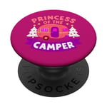 Princesse Of The Camper Camping Adventures Spirit PopSockets PopGrip Interchangeable