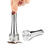 Stainless Steel Coffee Tamper Espresso Capsule Press Tool 30mm For Illy lavazza