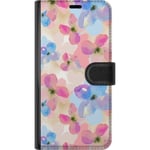 Asus Zenfone 10 Svart Plånboksfodral Blomsterprakt