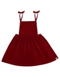 Gullkorn Mathilde kjole - dyp rød
