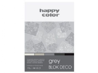 Happy Color Tekniskt block A4 20k grå