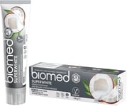 Biomed Superwhite 97% Natural Whitening Toothpaste | Enamel Strengthening | Coc
