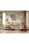 Abstract Floral Matt Smooth Paste the Wall Mural 300cm wide x 240cm high