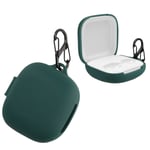 Silicone case for Beats Fit Pro case cover for headphones Dark Green protective