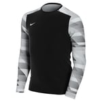 Nike Nike Dri-fit Park IV Goalkeeper T-shirt à manches longues unisexe pour enfant, Mixte enfant, CJ6072-010, Noir/gris., 8-10 ans