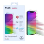 ZAGG InvisibleShield Verre Elite VisionGuard pour Apple iPhone 13 Mini (Ecran) – Antimicrobien, protection contre les chocs, les rayures, filtre anti-lumière bleue