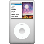 Apple iPod Classic 7th Generation Silver  512GB - Latest Model  Retail Box