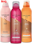 Sanctuary  Spa  Shower  Burst  Trio |  Signature |  Ruby  Oud |  Lily  and  Rose