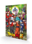 Dragon Ball Z - Tournament Of Power - Impression Sur Bois 40x59cm