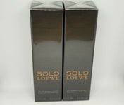 Loewe Solo Perfumed Bath & Shower Gel For Men 75ml  x 2