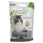 Essentiel Natural kattesand med aktivt kull - 6 L