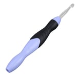 USB-uppladdningsbar LED-ljus virknål set stickverktyg med utbytbara spetsar 2,5-6,5 mm