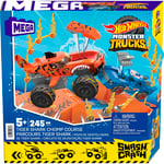 MEGA Hot Wheels - Parcours Tiger Shark Chocs et Fracas - Jouet de construction - 5 ans et +