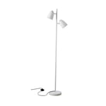 Superliving Dynamo Twin golvlampa Whisper White