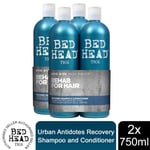 Bed Head by TIGI Shampoo & Conditioner Urban Recovery, 750ml