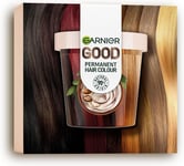 Garnier Good Permanent Hair Dye Replen Kit, 4.15 Iced Chestnut Brown, Up To 100
