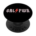 Girl Power GRL PWR Vintage Retro Rock n Roll PopSockets Swappable PopGrip